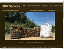 Tablet Screenshot of kcfirewood.com