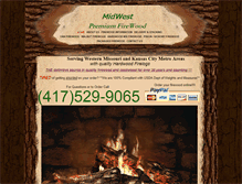 Tablet Screenshot of kcfirewood.net
